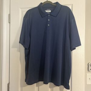 Haggar Short Sleeve Polo Blue XXL